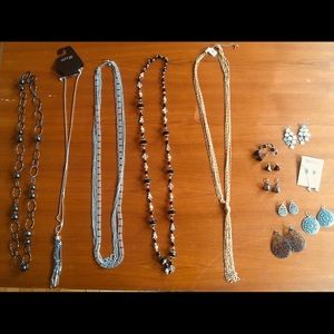 Assorted Necklaces & Earrings